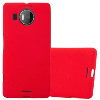 Cadorabo Case, združljiv z Nokia v Frost Red - Zaščitni pokrov, narejen iz fleksibilnega silikona TPU