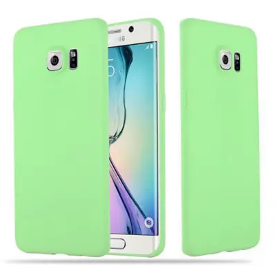 Cadorabo Case, združljiv s Samsungom v Candy Pastel Green - Zaščitni pokrov iz fleksibilnega silikona TPU