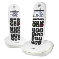 Fiksni telefon Doro Phone Easy 110 2 White Wireless