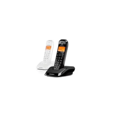 Motorola S1202 Duo črno -beli telefon