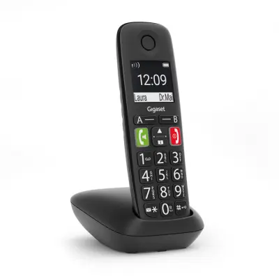 Telefono gigaset e290 črna