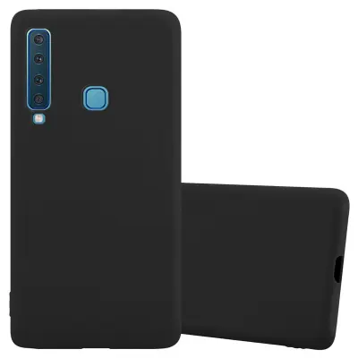 CADORABO Ohišje, združljiv s Samsungom v Candy Black - Zaščitni pokrov, narejen iz fleksibilnega silikona TPU