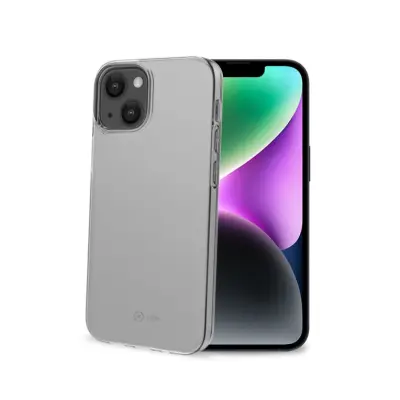 Celly Cover Gelskin TPU iPhone 14 Transparente