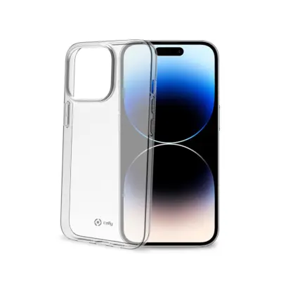 Celly Cover Gelskin TPU iPhone 14 Pro Transparente