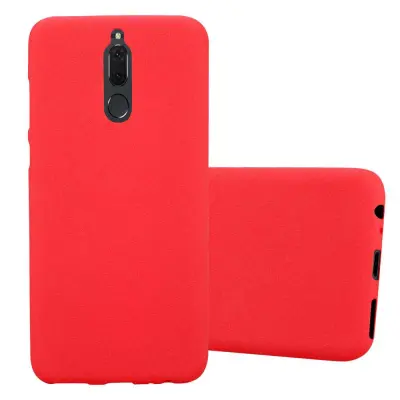 Cadorabo Case, združljiv s Huawei v Frost Red - Zaščitni pokrov iz fleksibilnega silikona TPU