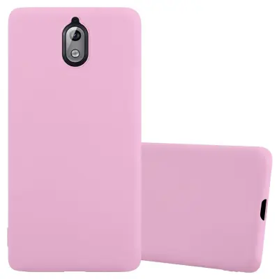 Cadorabo Case, združljiv z Nokia v Candy Pink - Zaščitni pokrov iz fleksibilnega silikona TPU