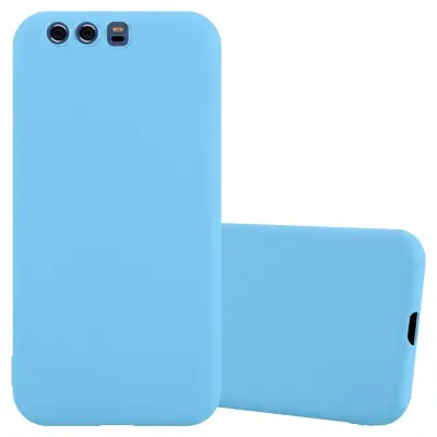 Cadorabo Case, združljiv s Huawei v Candy Blue - Zaščitni pokrov, narejen iz fleksibilnega silikona TPU