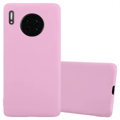 Cadorabo Case, združljiv s Huawei v Candy Pink - Zaščitni pokrov iz fleksibilnega silikona TPU