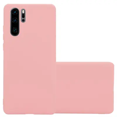 Cadorabo Case, združljiv s Huawei v Candy Pink - Zaščitni pokrov iz fleksibilnega silikona TPU