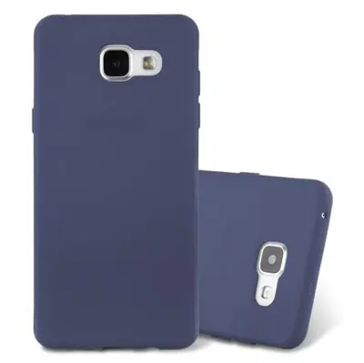 Cadorabo Case, združljiv s Samsungom v Frost Tarmno Blue - zaščitni pokrov iz fleksibilnega silikona TPU