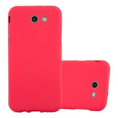 CADORABO Ohišje, združljiv s Samsungom v Frost Red - Zaščitni pokrov iz fleksibilnega silikona TPU