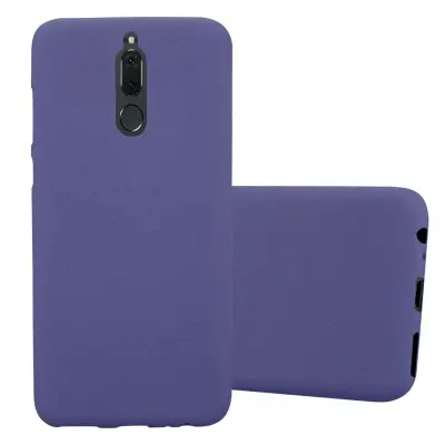 Cadorabo Case, združljiv s Huawei v Frost Tarmno Blue - zaščitni pokrov iz fleksibilnega silikona TPU