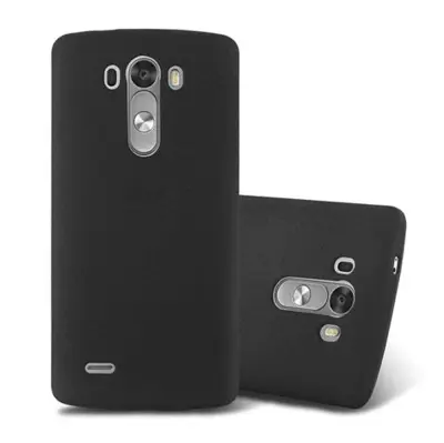 CADORABO Ohišje, združljiv z LG v Frost Black - Zaščitni pokrov iz fleksibilnega silikona TPU