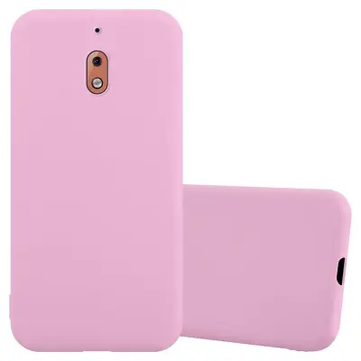 Cadorabo Case, združljiv z Nokia v Candy Pink - Zaščitni pokrov iz fleksibilnega silikona TPU