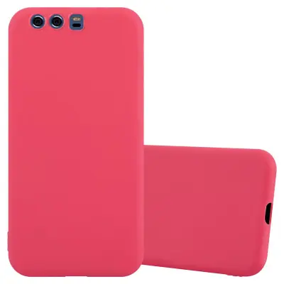 Cadorabo Case, združljiv s Huawei v Candy Red - Zaščitni pokrov, narejen iz fleksibilnega silikona TPU