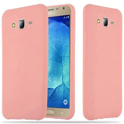 Cadorabo Case, združljiv s Samsungom v Candy Pink - Zaščitni pokrov iz fleksibilnega silikona TPU