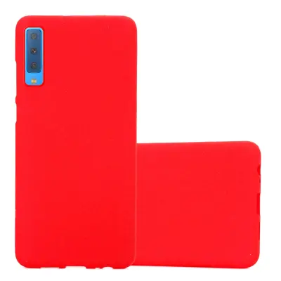 CADORABO Ohišje, združljiv s Samsungom v Frost Red - Zaščitni pokrov iz fleksibilnega silikona TPU