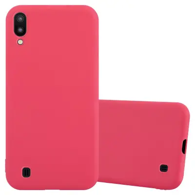 Cadorabo Case, združljiv s Samsungom v Candy Red - Zaščitni pokrov iz fleksibilnega silikona TPU