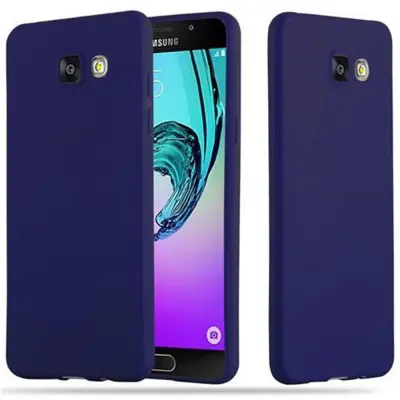Cadorabo Case, združljiv s Samsungom v Candy Tarmno Blue - zaščitna prevleka iz fleksibilnega silikona TPU