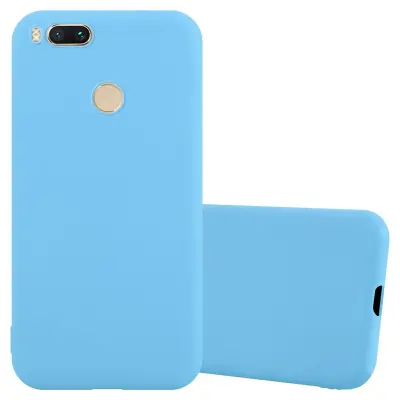 Cadorabo Case, združljiv s Xiaomi v Candy Blue - Zaščitni pokrov, narejen iz fleksibilnega silikona TPU