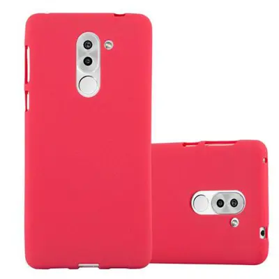 Cadorabo Case, združljiv s Huawei v Frost Red - Zaščitni pokrov iz fleksibilnega silikona TPU