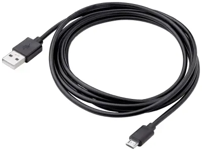 Akyga USB kabel  USB-A vtič\, USB-mikro-B vtič 1.80 m črna  AK-USB-01