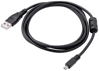 Akyga USB kabel  USB-A vtič\, UC-E6 1.50 m črna  AK-USB-20