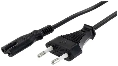 econ connect NK8SW2 tok napajalni kabel  črna 2 m