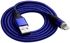 Akyga USB kabel  USB-A vtič\, USB-C® vtič 1.00 m modra  AK-USB-42