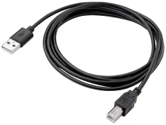 Akyga USB kabel  USB-A vtič\, USB-B vtič 1.80 m črna  AK-USB-04