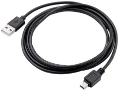 Akyga USB kabel  USB-A vtič\, USB-mini-B vtič 1.80 m črna  AK-USB-03