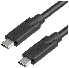 Akyga USB kabel  USB-C® vtič\, USB-C® vtič 1.00 m črna  AK-USB-25