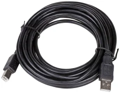 Akyga USB kabel  USB-A vtič\, USB-B vtič 5.00 m črna  AK-USB-18