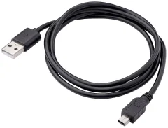 Akyga USB kabel  USB-A vtič\, USB-mini-B vtič 1.00 m črna  AK-USB-22
