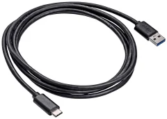 Akyga USB kabel  USB-A vtič\, USB-C® vtič 1.80 m črna  AK-USB-29