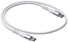 Akyga USB kabel  USB-C® vtič\, USB-C® vtič 0.50 m bela  AK-USB-39