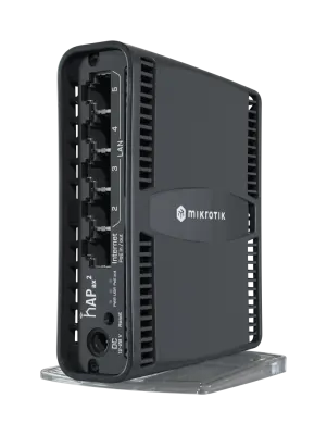 Mikrotik  hAP ax2 (C52iG-5HaxD2HaxD-TC) brezžični usmerjevalnik