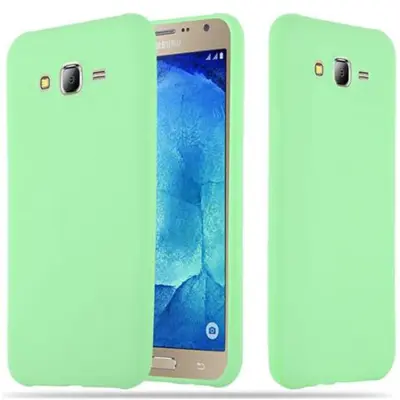 Cadorabo Case, združljiv s Samsungom v Candy Pastel Green - Zaščitni pokrov iz fleksibilnega silikona TPU