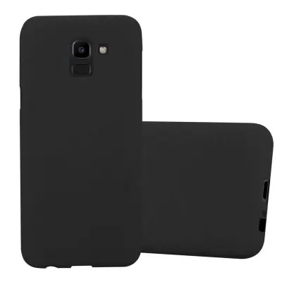 CADORABO Ohišje, združljiv s Samsungom v Frost Black - Zaščitni pokrov iz fleksibilnega silikona TPU