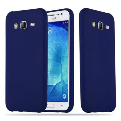 Cadorabo Case, združljiv s Samsungom v Candy Tarmno Blue - zaščitna prevleka iz fleksibilnega silikona TPU