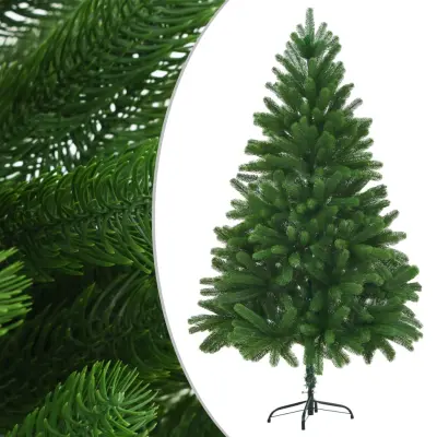 Umetna novoletna jekla z realističnimi iglicami 210 cm zelena