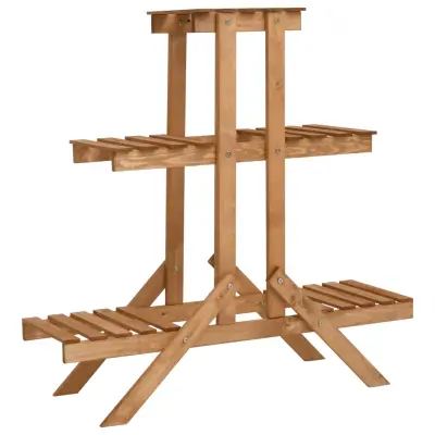 vidaXL Stojalo za rastilne 83x25x83 cm les jelke