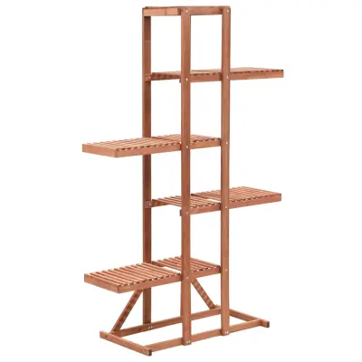 vidaXL Stojalo za rože iz cedrovine 86x36x139 cm