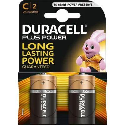 2x baterija Duracell LR14 – alkalna