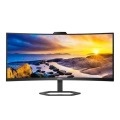 Monitor Philips 86,4 cm (34,0") 34E1C5600HE 3440x1440 Curved IPS 1ms HDMI DisplayPort USB-C 65W 4xUSB3.2 Kamera Zvočniki 2x5W  3H sRGB123%
