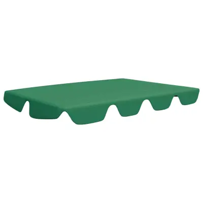 vidaXL Streha za vrtno gugalnico zelena 150/130x105/70 cm
