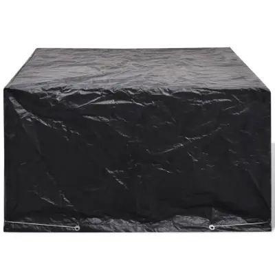 vidaXL Pokrivalo za vrtno pohištvo z 8 obročki 172x113x73 cm