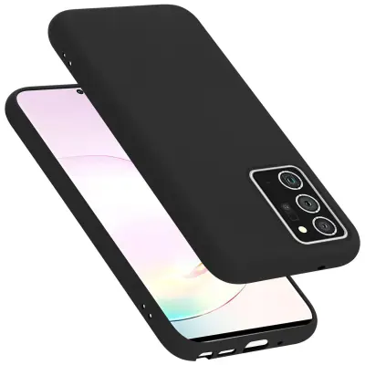 Cadorabo Case, združljiv s Samsungom v tekoči črni barvi - zaščitni pokrov iz fleksibilnega silikona TPU