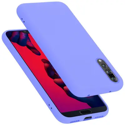 CADORABO Ohišje, združljiv s Huawei v tekoči svetlobi vijolični - zaščitni pokrov iz fleksibilnega silikona TPU