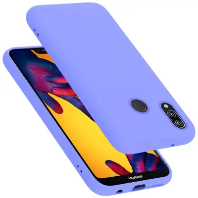 CADORABO Ohišje, združljiv s Huawei v tekoči svetlobi vijolični - zaščitni pokrov iz fleksibilnega silikona TPU